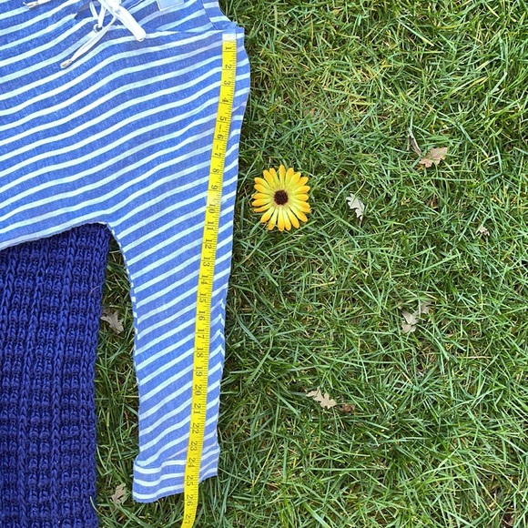 🌺 RAILS; Lily Parisian Blue 55% Linen/45% Rayon Pretty Top in Misses Size Small - Picture 12 of 13